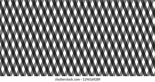 Black Gingham pattern. Texture from rhombus/squares for - plaid, tablecloths, clothes, shirts, dresses, paper, bedding, blankets, quilts and other textile products.