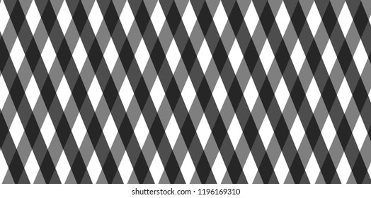 Black Gingham pattern. Texture from rhombus/squares for - plaid, tablecloths, clothes, shirts, dresses, paper, bedding, blankets, quilts and other textile products.