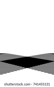 Black Gingham pattern. Texture from rhombus/squares for - plaid, tablecloths, clothes, shirts, dresses, paper, bedding, blankets, quilts and other textile products. Vector illustration.