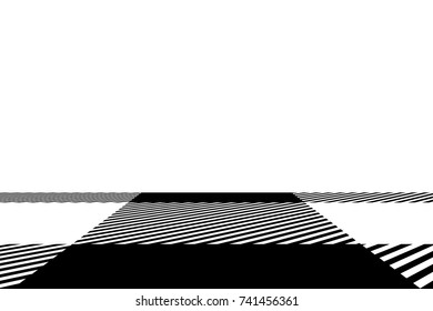 Black Gingham pattern. Texture from rhombus/squares for - plaid, tablecloths, clothes, shirts, dresses, paper, bedding, blankets, quilts and other textile products. Vector illustration.