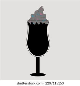 black glass. simple design. Perfect for logos, symbols and icons