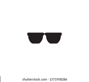 Black Glasses Icon Vector Design Element Stock Vector (Royalty Free ...