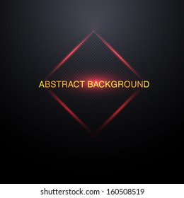 black glowing abstract background