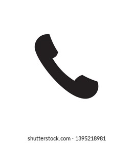 black glyph phone icon vector, eps 10