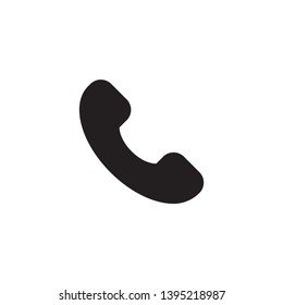 black glyph phone icon vector, eps 10