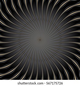 black & gold abstract background
