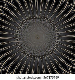 black & gold abstract background