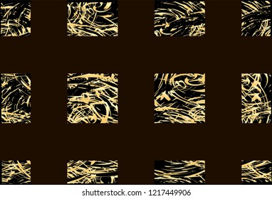 Black and gold abstract background. Vector illustration.