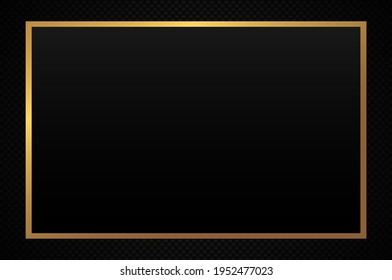 Fondo geométrico abstracto negro y dorado. diseño de fondo geométrico con textura de metal perforado. Concepto de forma moderna. Vector 3D. Fácil de editar y personalizar. EPS10.