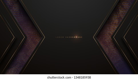 Black And Gold Background