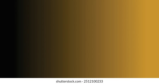 Fondo negro y dorado. Abstractas onda dorada elegante sobre fondo negro con efecto luminoso.