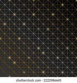 schwarz-goldener Hintergrund mit Luxus