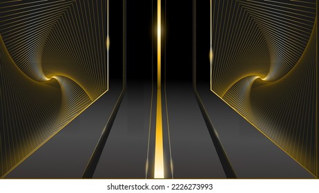 black gold background vector file