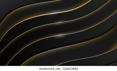 black gold background vector file