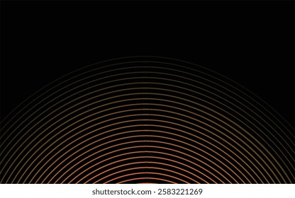 Black gold background vector wallapaper for backdrop, banner. vektor