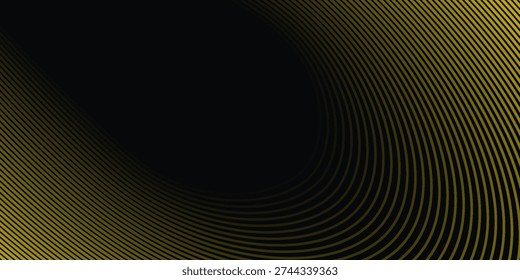 Black gold background vector wallapaper for backdrop, banner. vektor