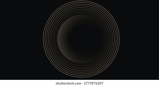 Black gold background vector wallapaper for backdrop, banner. vektor