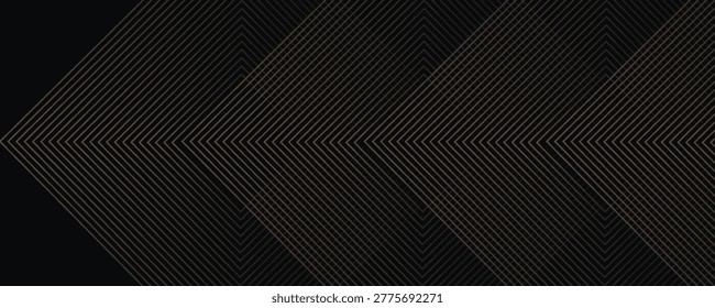Black gold background vector wallapaper for backdrop, banner. vektor