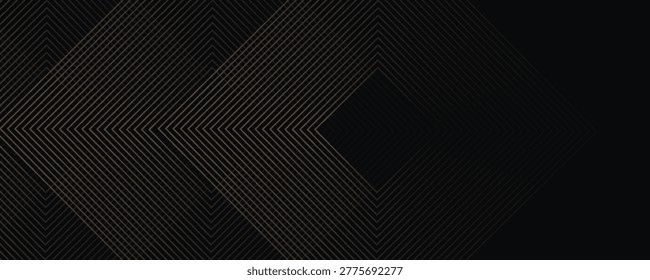 Black gold background vector wallapaper for backdrop, banner. vektor