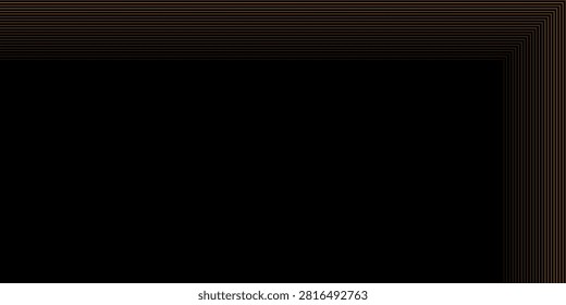 Black gold background vector wallapaper for backdrop, banner. vektor