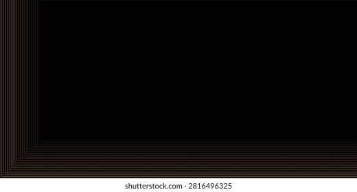 Black gold background vector wallapaper for backdrop, banner. vektor