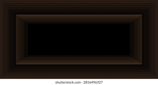 Black gold background vector wallapaper for backdrop, banner. vektor