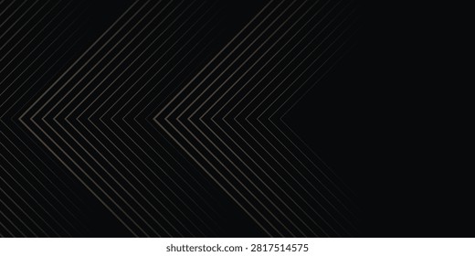 Black gold background vector wallapaper for backdrop, banner. vektor