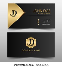 Black Gold Business Card