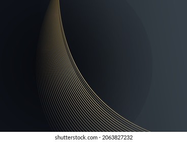 Black and gold cloth background