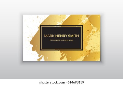 Black and Gold Design Templates for Brochures, Flyers, Mobile Technologies and Online Services