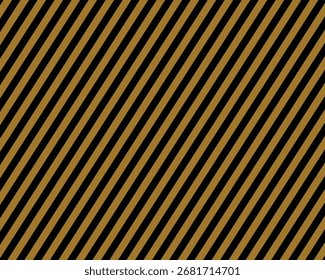 Black and gold diagonal stripes seamless pattern background abstract