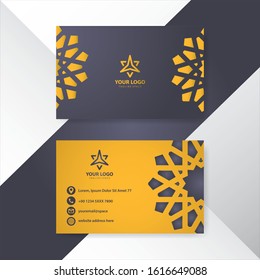 Black & Gold Elegant Id Card Template