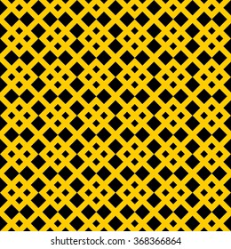 Black and gold geometric pattern squares, abstract geo pattern
