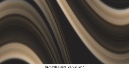 Bolso degradado negro y dorado con ruido como patrón sin fisuras. Ilustración vectorial festiva con efecto acuarela y textura de papel. Fondo abstracto borroso