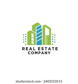 Carta inicial en negro y oro M Imagen del logotipo inmobiliario sobre fondo blanco. Elemento de plantilla de diseño de logotipo de vectores planos para logotipos de construcción de arquitectura.