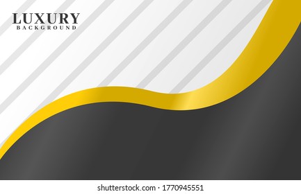 Black and gold luxury creative background