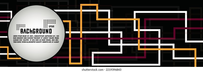 black and gold luxury template background with ornament.Dynamic shape composition.Abstract backgroun,Template for the design of a website landing page or background,banner,golden flyer.golden.luxury