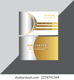 black and gold luxury vip business card design template,Vector abstract Clean and simple Business Card Template, Modern horizontal name card, Flat Style Vector Illustration. Stationery Design and visi
