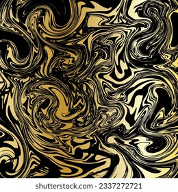 black and gold marble texture background, liquid
