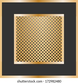 Black and gold metal texture