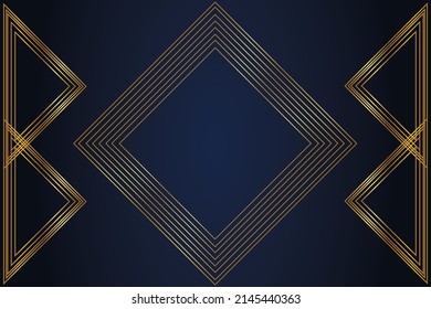 Black Gold Mixed Background Vector Illustration Elegant Background Design