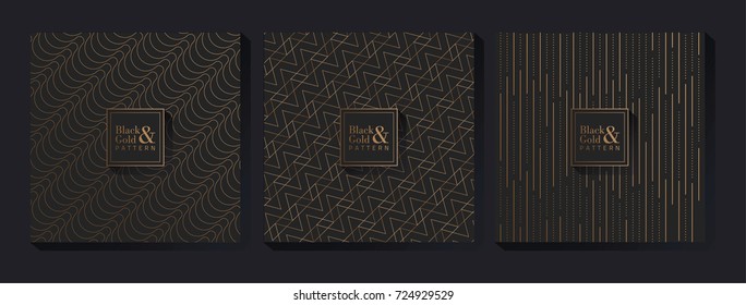 Black & Gold Pattern