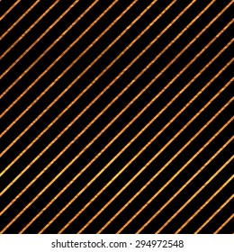 Black and gold  pattern. Abstract geometric modern background. Vector illustration.Shiny backdrop. Texture of gold foil. Classic wallpaper with stripes.