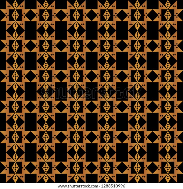 Black Gold Pattern Vector Stock Vector (Royalty Free) 1288510996 ...
