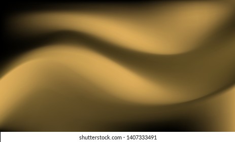 Black and gold smooth gradient color background wallpaper. Abstract background with soft gradient color like sand.