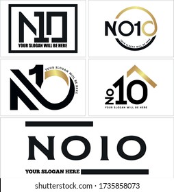 Black gold symbol square circle line art vector roof home number alphabet icon logo luxury suitable for real estate apartments business mortgage label hotel symbol design