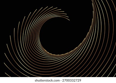 fundo abstrato preto e dourado