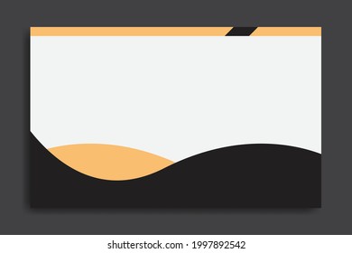 Schwarz-goldener abstrakter Hintergrund. Nette Vektorgrafik für Web-Hintergrund, Computer, Laptop, Verkaufsvorlage, Smartphone usw.