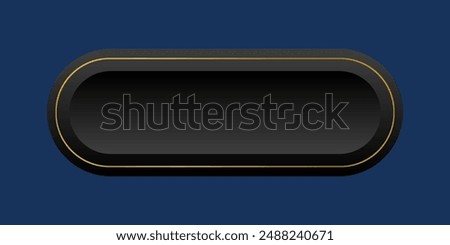 Black and golden CTA button.