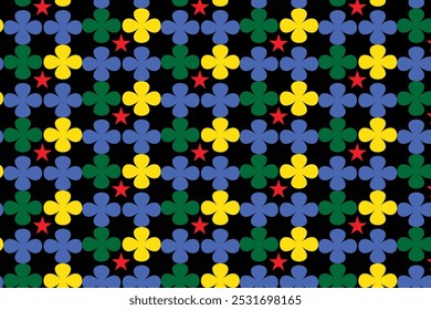 Black golden stars pattern shiny background decoration paper